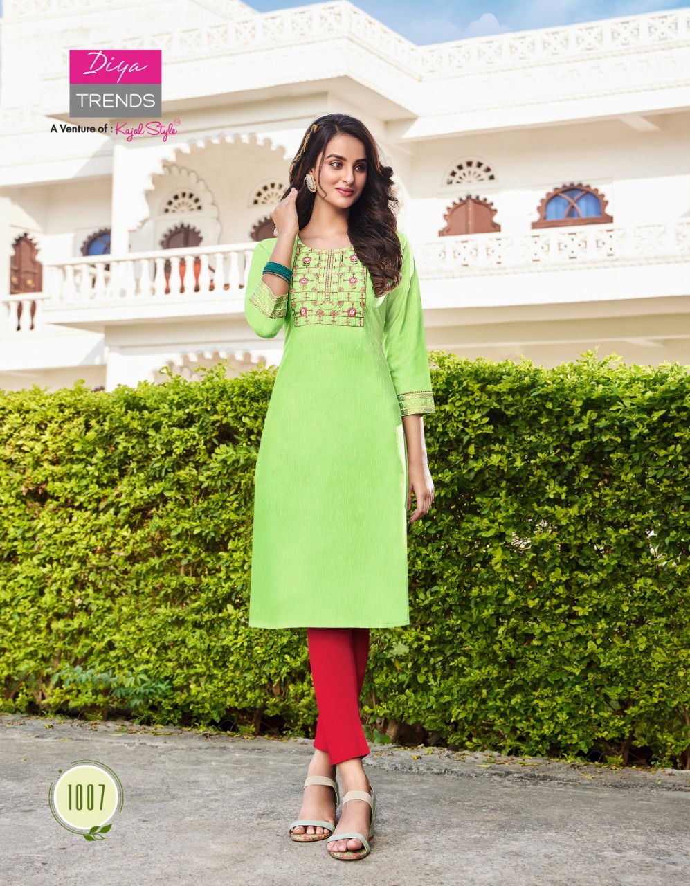 Diya Trendz Fashion Bird 1 Ethnic Wear Wholesale Designer Kurtis Catalog